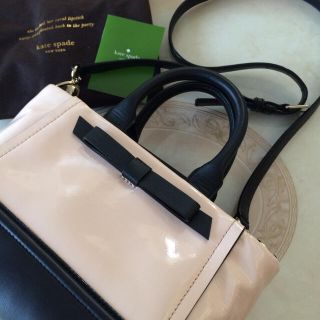 ケイトスペードニューヨーク(kate spade new york)のケイトスペード♡バイカラー2WAYバッグ(ハンドバッグ)