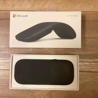 マイクロソフト(Microsoft)のMicrosoft アークマウス　Arc Mouse 黒(PC周辺機器)