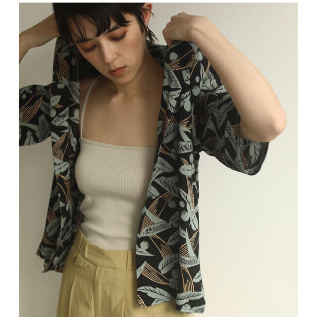 todayful Boyfriend Leaf Shirtsシャツ/ブラウス(長袖/七分)