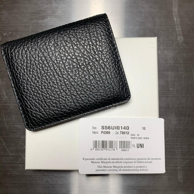 新品未使用 maison margiela ポッパーウォレット 二つ折り