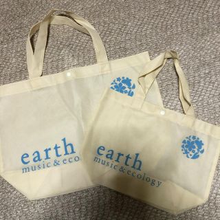 アースミュージックアンドエコロジー(earth music & ecology)のearth music&ecology ショップバック(エコバッグ)(ショップ袋)