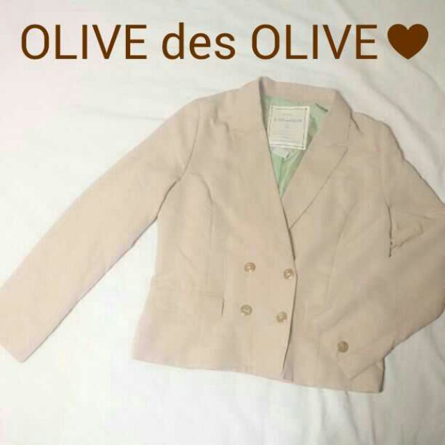 OLIVEdesOLIVE(オリーブデオリーブ)の♥OLIVE♥テーラードジャケット♥ レディースのジャケット/アウター(テーラードジャケット)の商品写真