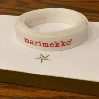 マリメッコ(marimekko)のしょこちゃん様専用マリメッコ marimekko ロゴリボン④31個　赤字　廃盤(各種パーツ)