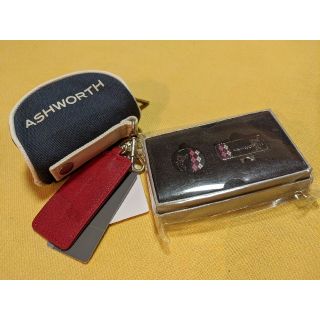 アシュワース(Ashworth)のレディースゴルフ　ボールケース&マーカーset🏌(その他)