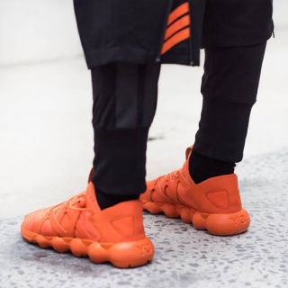 ワイスリー(Y-3)のY-3 KYUJO LOW ORANGE 28.5cm(スニーカー)