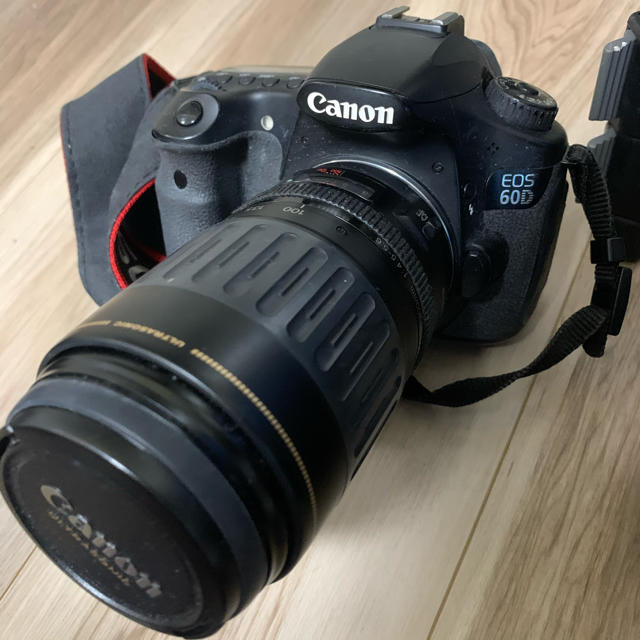 Canon(キヤノン)のCanon 一眼レフ　60D ボディ＋レンズ4本セット スマホ/家電/カメラのカメラ(デジタル一眼)の商品写真