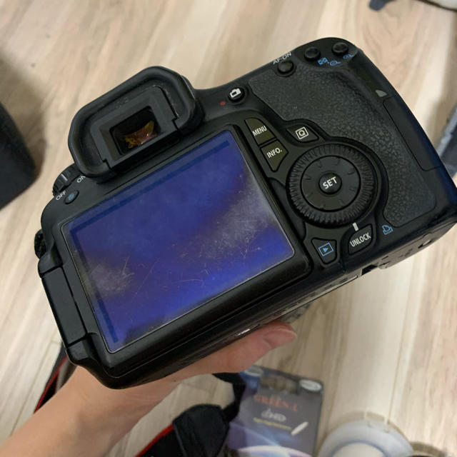 Canon(キヤノン)のCanon 一眼レフ　60D ボディ＋レンズ4本セット スマホ/家電/カメラのカメラ(デジタル一眼)の商品写真