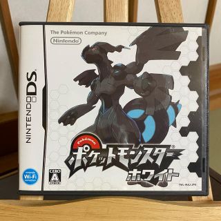 ニンテンドーDS(ニンテンドーDS)のポケットモンスターホワイト DS 開封済み 中古品(携帯用ゲームソフト)