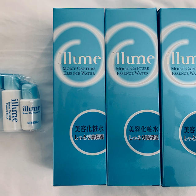 illume(イリューム)の【未使用未開封】illumeモイストキャプチャーウォーター150ml×3本 コスメ/美容のスキンケア/基礎化粧品(化粧水/ローション)の商品写真