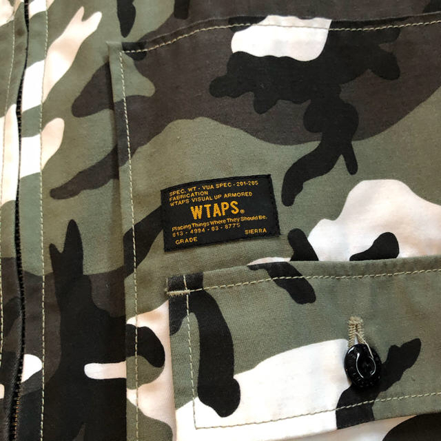 wtaps ダブルタップス ジャケット 迷彩 ミリタリージャケット