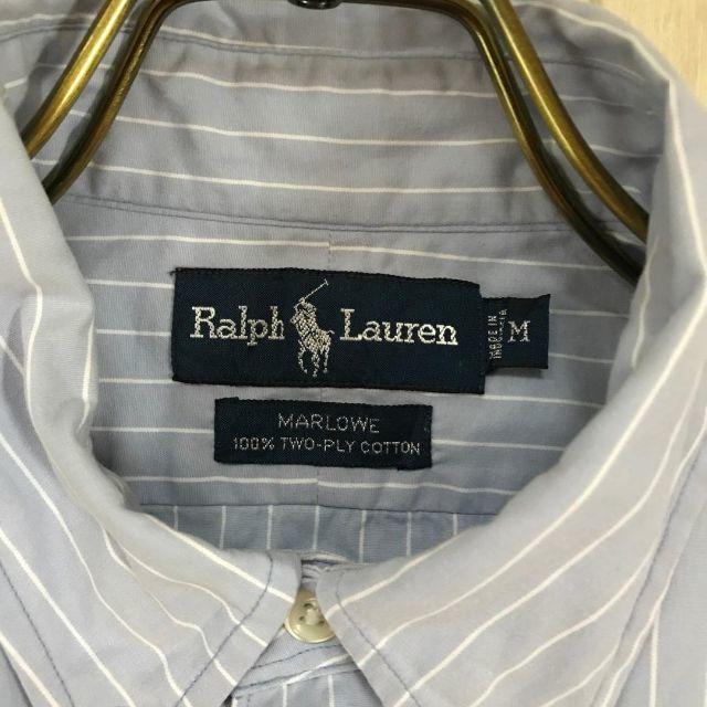 Ralph Lauren(ラルフローレン)のラルフローレン RALPH LAUREN ワンポイント ロゴ ストライプ シャツ メンズのトップス(シャツ)の商品写真