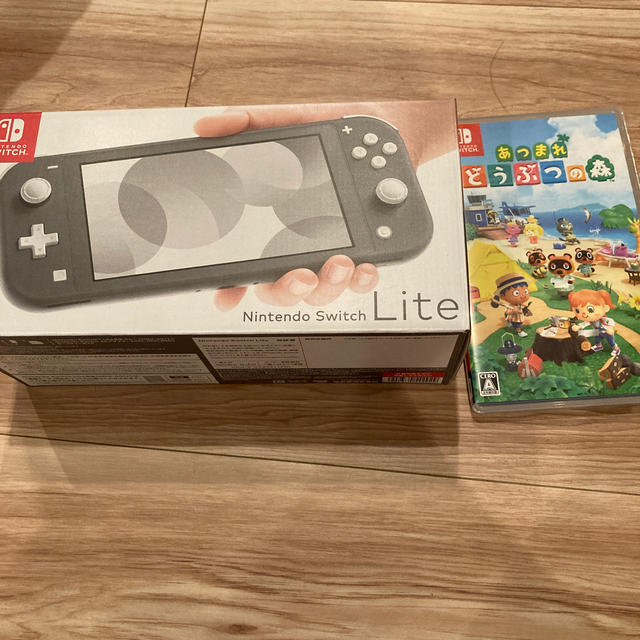 Liteニンテンドースイッチライト　どうぶつの森ソフト　セット