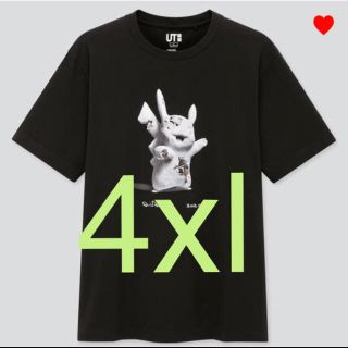 ユニクロ(UNIQLO)の希少サイズ　【ユニクロ】ダニエル・アシャーム×ポケモン UT 4xl(Tシャツ/カットソー(半袖/袖なし))