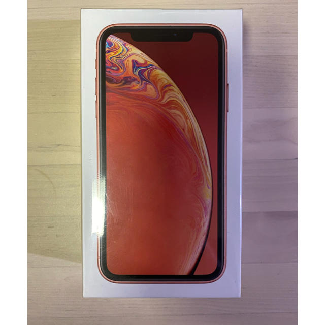 iPhoneXR 256GB コーラル新品未使用①