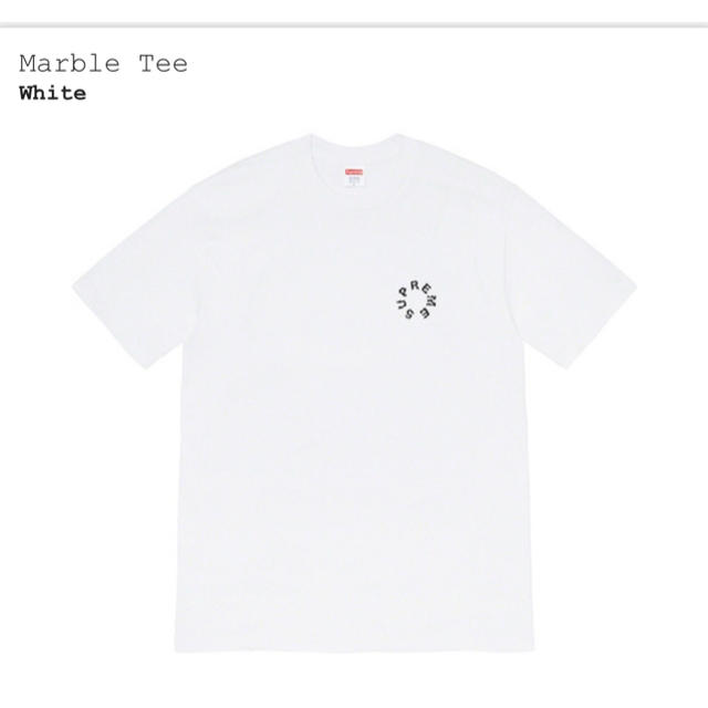 Supreme Marble Tee XLメンズ