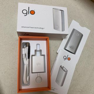 グロー(glo)のglo シルバー(タバコグッズ)