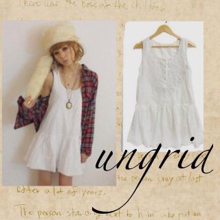 アングリッド(Ungrid)のungrid最終値下げ❤27日まで限定！(ミニワンピース)