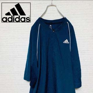 アディダス(adidas)の大人気★アディダス adidas トップス★紺色★半袖　シャツ　ジャージ(シャツ)