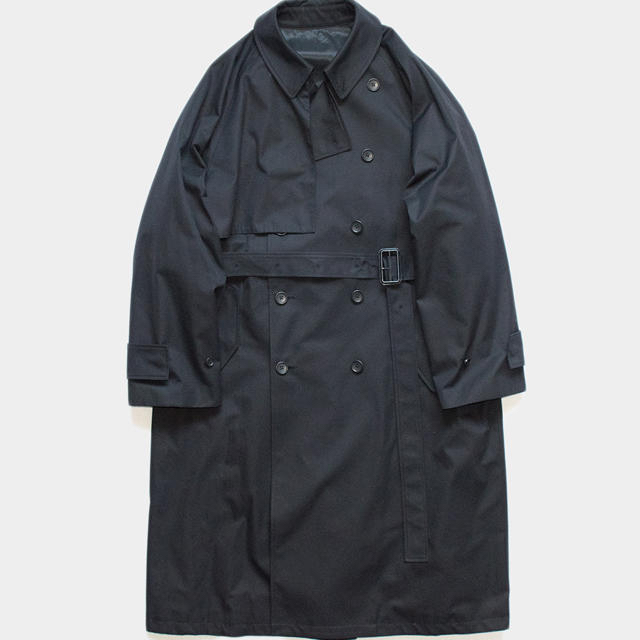人気の春夏 stein lay oversized overlap coat トレンチコート