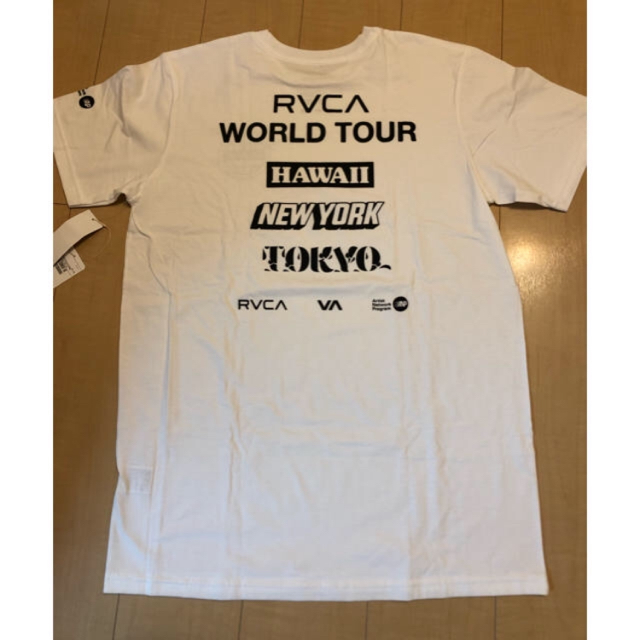 RVCA(ルーカ)のRVCA ブラック　Mサイズ　ホワイト　Lサイズ メンズのトップス(Tシャツ/カットソー(半袖/袖なし))の商品写真