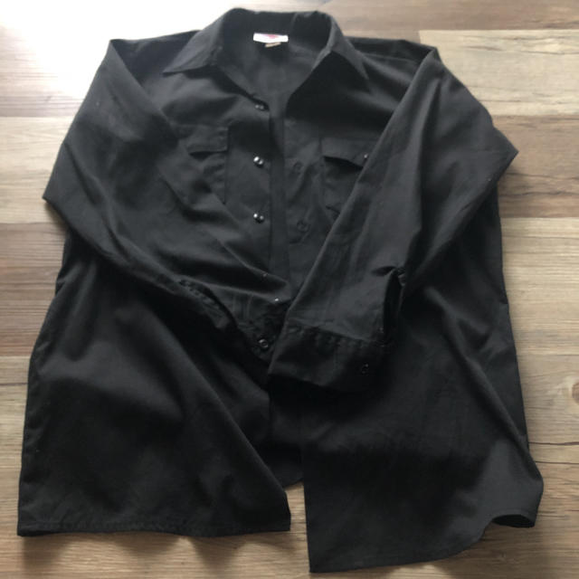 Dickies(ディッキーズ)のDickies WORKSHIRT Black メンズのトップス(シャツ)の商品写真