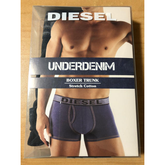 DIESEL(ディーゼル)の激安!新品!DIESEL ボクサーパンツ 1枚 アンダーデニム XS デニム調 メンズのアンダーウェア(ボクサーパンツ)の商品写真