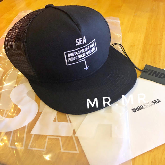 WDS ARCHIVE BOX MESH CAP / BLACK