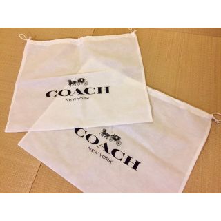 コーチ(COACH)のCOACH(コーチ) 巾着袋 保存袋 2点セット(ショップ袋)