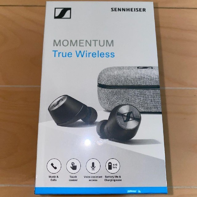 SENNHEISER(ゼンハイザー)の新品未開封 ゼンハイザー MOMENTUM True Wireless ブラ スマホ/家電/カメラのオーディオ機器(ヘッドフォン/イヤフォン)の商品写真