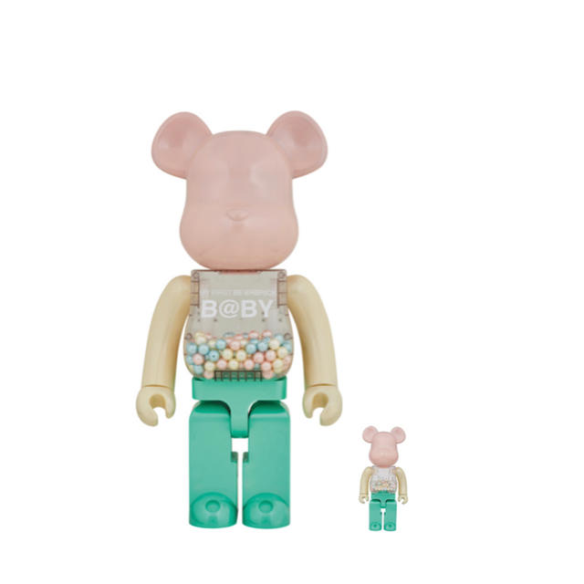 エンタメ/ホビーMY FIRST BE@RBRICK B@BY PEARL 400％&100%