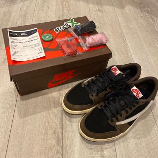 ナイキ(NIKE)のNIKE Air Jordan 1 low Travis scott 28cm(スニーカー)