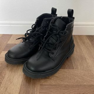 ザラキッズ(ZARA KIDS)のzara レースアップブーツ　size 18.5 cm(ブーツ)