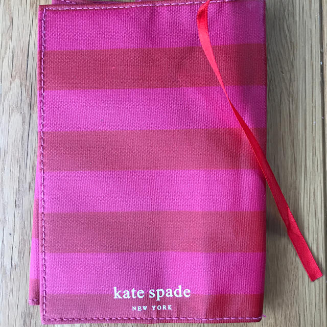 kate spade new york(ケイトスペードニューヨーク)のミユ様専用　⭐️ Kate spade⭐️未使用！ブックカバー ハンドメイドの文具/ステーショナリー(ブックカバー)の商品写真