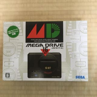 セガ(SEGA)のメガドライブ ミニ BLACK(家庭用ゲーム機本体)