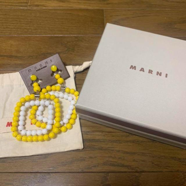 Marni(マルニ)のマルニ MARNI 大ぶり ビーズ ピアス レディースのアクセサリー(ピアス)の商品写真