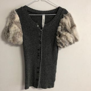 りぼんさま専用 あちゃちゅむ ニットカーディガン コート-
