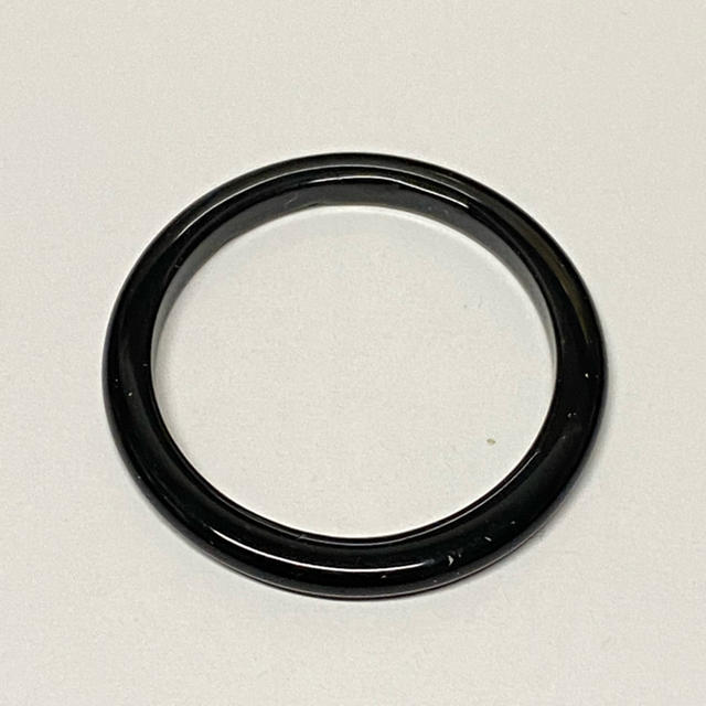 黒瑪瑙　リング レディースのアクセサリー(リング(指輪))の商品写真