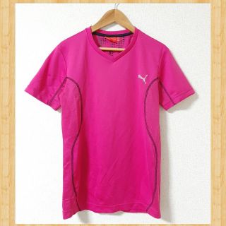 プーマ(PUMA)のPUMA プーマ スポーツウェア Tシャツ SS XS ジャージ ピンク(Tシャツ/カットソー(半袖/袖なし))