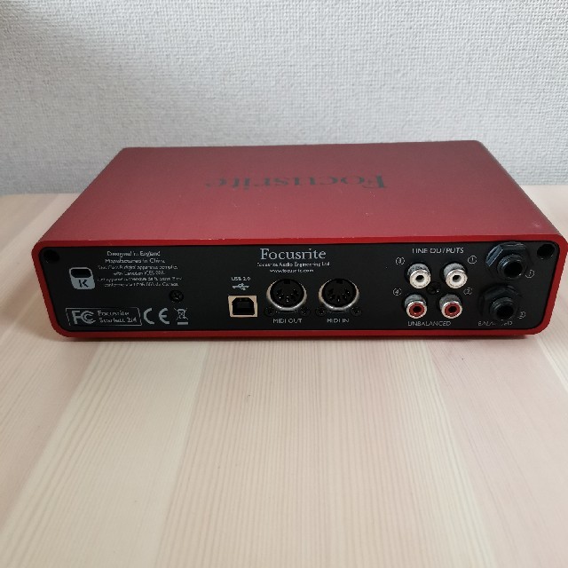 FOCUSRITE ( フォーカスライト )Scarlett 2i4  楽器のDTM/DAW(オーディオインターフェイス)の商品写真