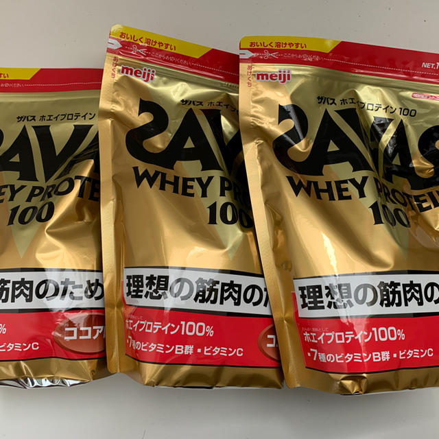 SAVAS - ザバス ホエイプロテイン100 ココア(1.05kg) 3個セット の通販