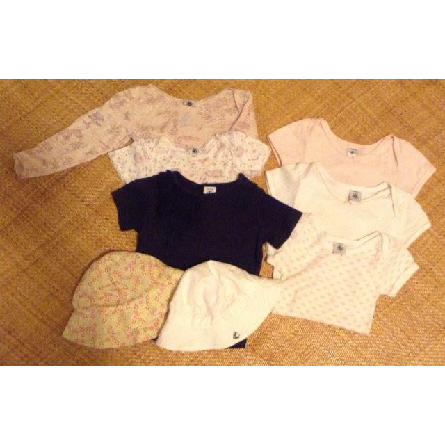 PETIT BATEAU(プチバトー)のプチバトー　18ｍ / 81cm & 24m / 86cm キッズ/ベビー/マタニティのベビー服(~85cm)(ロンパース)の商品写真