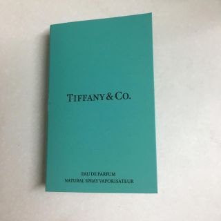 ティファニー(Tiffany & Co.)のTiffany 香水 試供品(香水(女性用))