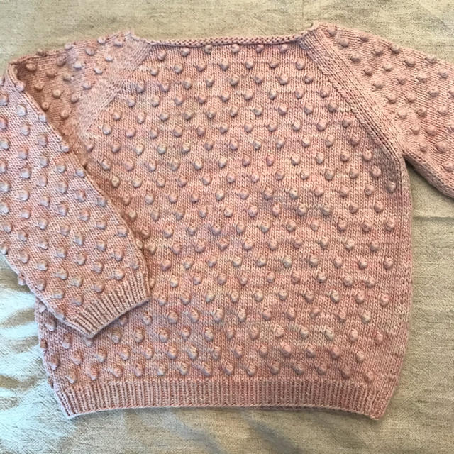 misha&puff 4-5y Cotton  Popcorn Sweater