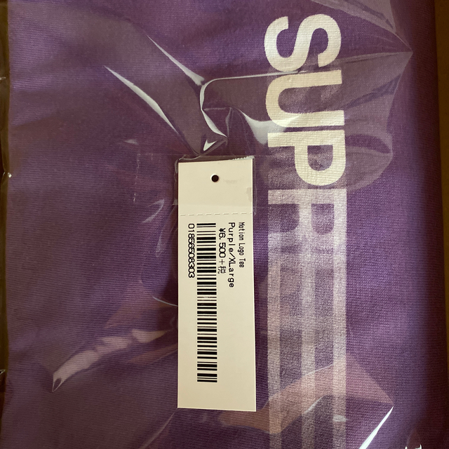 supreme motion logo tee XL purple モーション