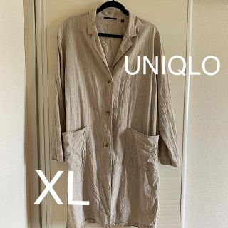 ユニクロ(UNIQLO)のユニクロ リネンブレンドコート(スプリングコート)