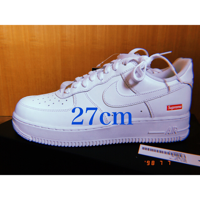 Supreme  Nike Air Force 1 Low white 27cm