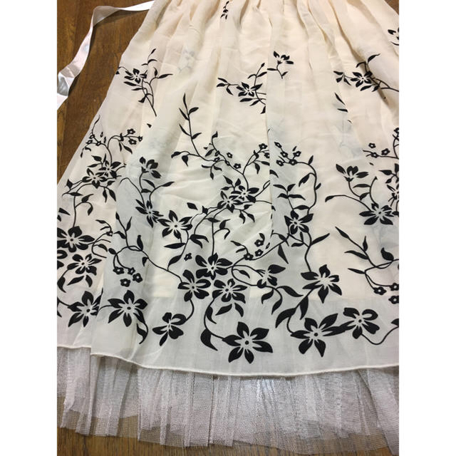 イチオク  ICHIOKU ミモレワンピース パーティードレス　ノースリーブ レディースのフォーマル/ドレス(ミディアムドレス)の商品写真