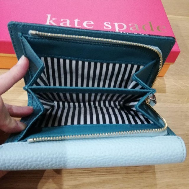 kate spade new york(ケイトスペードニューヨーク)のkate spade 三つ折財布 レディースのファッション小物(財布)の商品写真