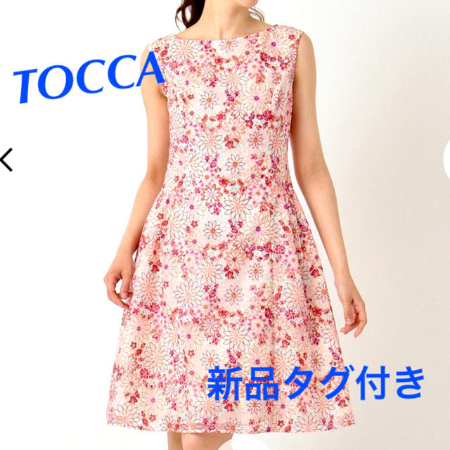 TOCCA - 【新品/未使用】TOCCA☆フラワー刺繍ワンピースの通販 by ...