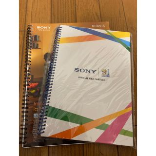 ソニー(SONY)の【レア】SONYソニー　B5,A4リングノート(ノート/メモ帳/ふせん)